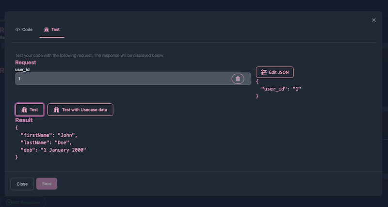 Downstream Ad-hoc Testing