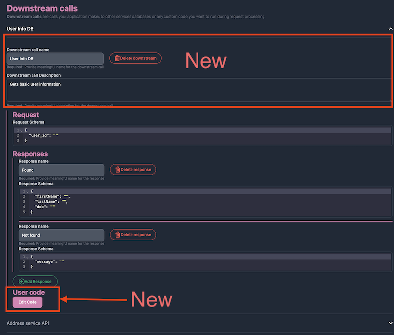 Downstream Schema Highlight